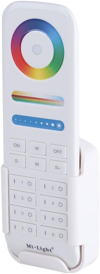 LED Bulbs light 2.4G 8-Zone Remote Controller for RGB+CCT LED Bulbs Strip Lights