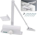 Marie Automatic Door Closer,Size 2 Adjustable Closing Speed Door Closer for 55-99lbs Residential and Commercial Light Doors