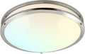 LUXRITE 18 Inch LED Flush Mount Ceiling Light, CCT Color Temperature Selectable 2700K | 3000K | 3500K | 4000K | 5000K, Dimmable Ceiling Light Fixture, 24W, 2160 Lumens, Energy Star, ETL Listed