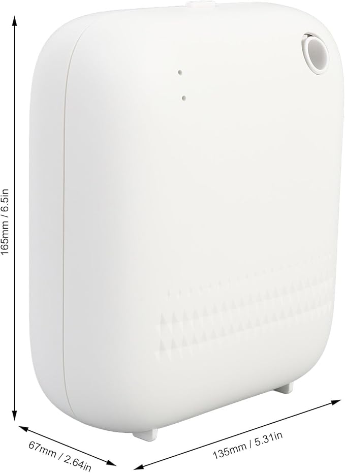 Smart Scent Air Machine, 120sqm Coverage Bluetooth App Control Waterless Essential Oil Diffuser USB Battery Powered Cold Air Diffusers with 150ml Oil Bottle for Home Hotel Spa