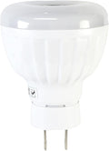 Bright Night Light LED Motion and Light Sensor AC Outlet Plug-in PIR Automatic Lamp Plug into Wall Dusk to Dawn 5W for Bedroom Garage Stairway Basement Hallway