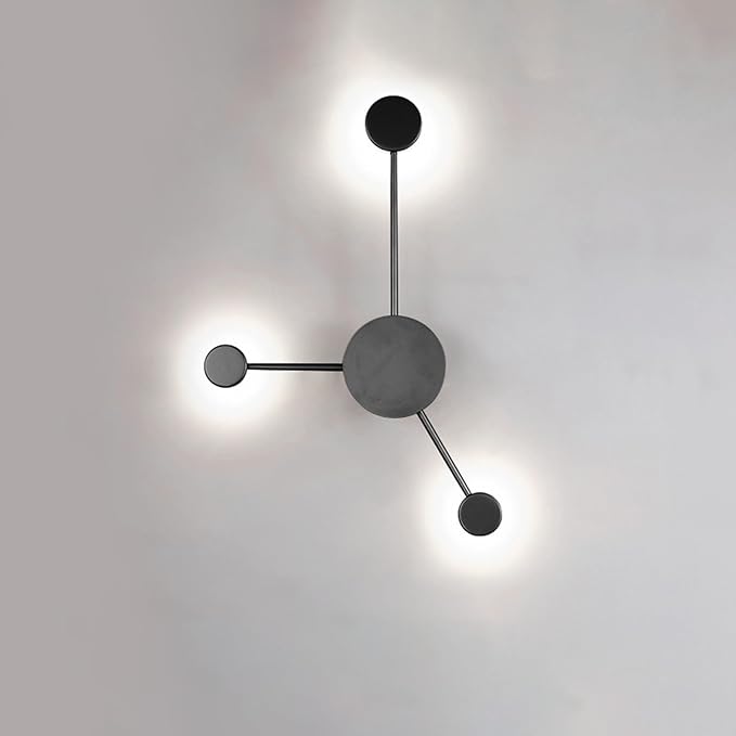 Lights LED Modern Indoor Nordic Circle Background Creatively Decorative Acrylic for Living Room Bedroom