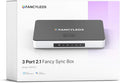 New RGBW 3 HDMI 2.1 Fancy Sync Box with 3 HDMI Ports, 4K 120Hz, HDR (for 56" to 65" TVs)