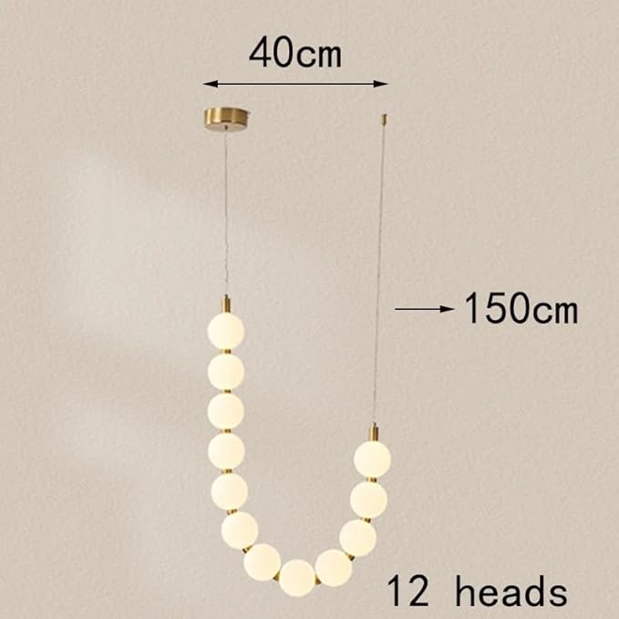 Modern Chandelier, Modern Home Decor led Lights Pendant Light Lamps for Living Room Chandeliers for Dining Hanging Indoor Lighting(C 12 Heads,Warm White)