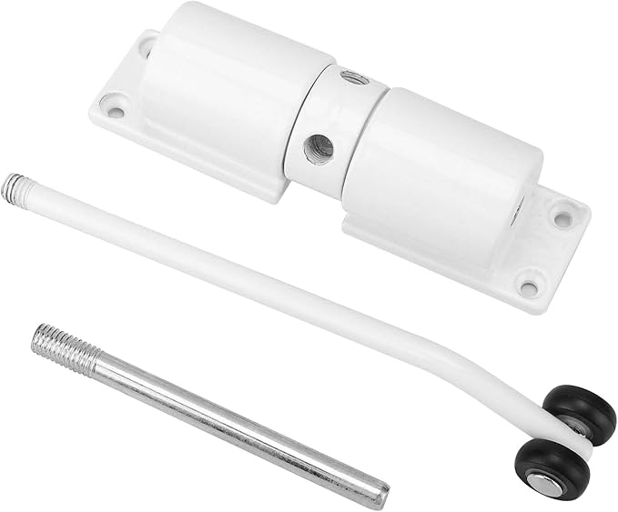 4 Pack White Door Closer - Automatic Self-Closing Door Slower, Adjustable Residential and Commercial Use, Easy to Install