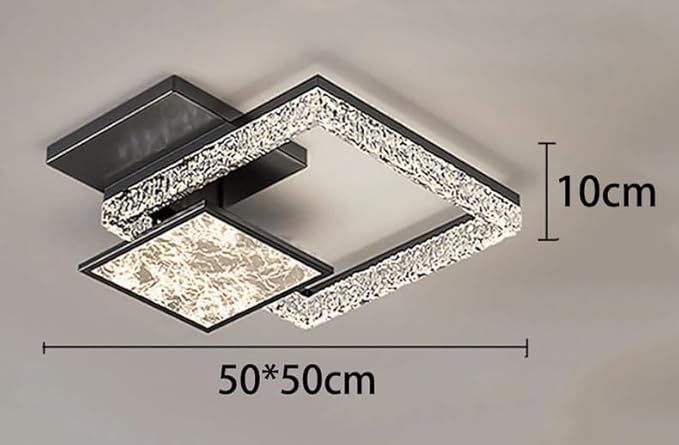 Pendant Lights, Nordic Decoration Home Bedroom Decor Smart led Lamps Ceiling Lights for Living Room Indoor Lighting lamparas(F Style,APP with RC Dimmable)