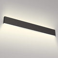 Aipsun 43.3in/40W Modern Black Vanity Light Fixtures LED Bathroom Wall Light Up and Down Bathroom Lighting Fixtures Neutral White 4000K