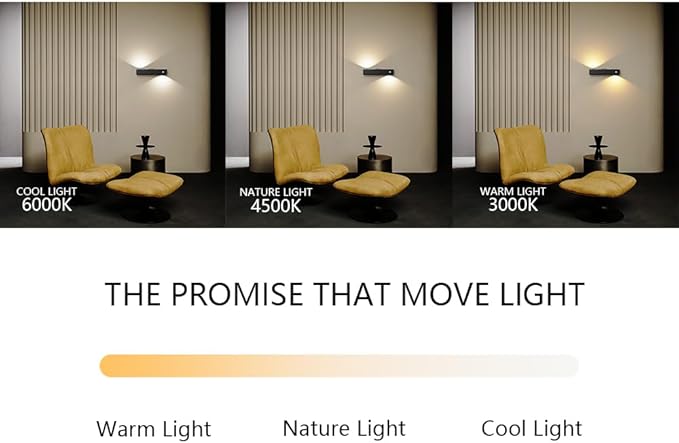Motion Sensor Wall Light with Remote Control, Rechargeable Magnetic Wall Light, Wireless Motion Sensor Light Indoor Suitable for Hallway Light Room LED Night Light -1 Pack Black