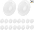 LED Disk Lights 6 Inch, 15W Surface Mount LED Ceiling Light 1050LM, 3000K, 120V, Dimmable, CRI90+, Flush Mount Disc for Kitchen, Closets, Bathroom, ETL Listed, 18Pack