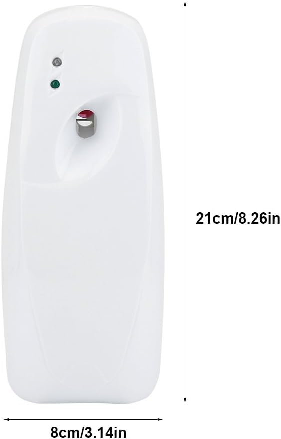 Automatic Air Freshener Spray Dispenser, Wall Mount Fragrance Dispenser Aerosol Perfume Sprayer Holder Free Standing Essential Oils Scent Gadget for Home Hotel Bathroom Office Commercial Area