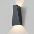 Modern Wall Light LED Sconce Up Down Metal Wall Spot Lamp, Indoor Lighting Fixtures Bedside Night Lamps for Living Room Bedroom Hallway Home Decorative Wall Wash Lights (Color : Black-3000K)