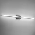 Combuh 48Inch Bathroom Vanity Light Fixtures Extra Long Lighting Bar Above Mirror, Modern Black Bright 23W 2300LM Wider Coverage Slim Sleek IP44 Rustproof LED Bath Wall Sconce for Makeup Cool White