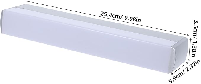 Led Bathroom Vanity Light Fixture Mirror Front Lamp Fog Resistant Feature Modern Design for Makeup Application Easy Installation for Humid Environments