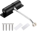 Heavy-Duty Automatic Door Closer, Spring Adjustable 30kg Closing Hinge(Black)