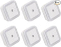 DeepCrush 6 Pack LED Night Light with Smart Sensor Dusk to Dawn Sensor, Daylight White, 0.5W Plug-in，Night Lights Plug into Wall，Lights for Bathroom,Hallway,Bedroom, Kids Room, Kitchen, Stairway