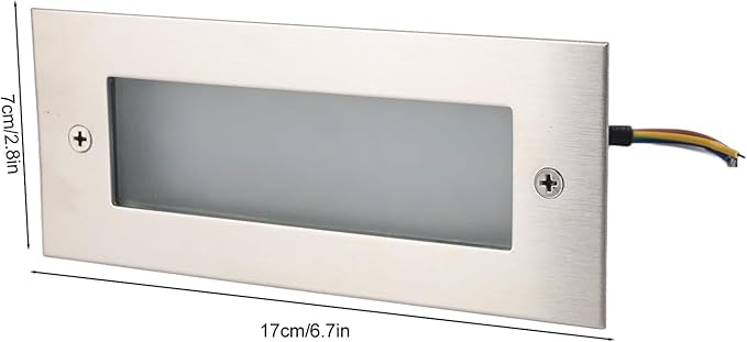 Aluminum Alloy LED Stair Wall Light for Indoor and Outdoor Stairs IP65 85-265V