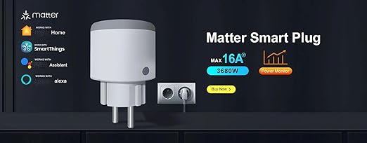 20A Tuya WiFi Smart Plug EU with Power Monitor Function Smart Life App Remote Control Socket Outlet -1 Pc