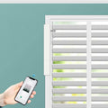 Blindsmart Plantation Shutter Smart Electric Motor - Automatic Opener for Interior Windows (Bluetooth Version, Only Motor)