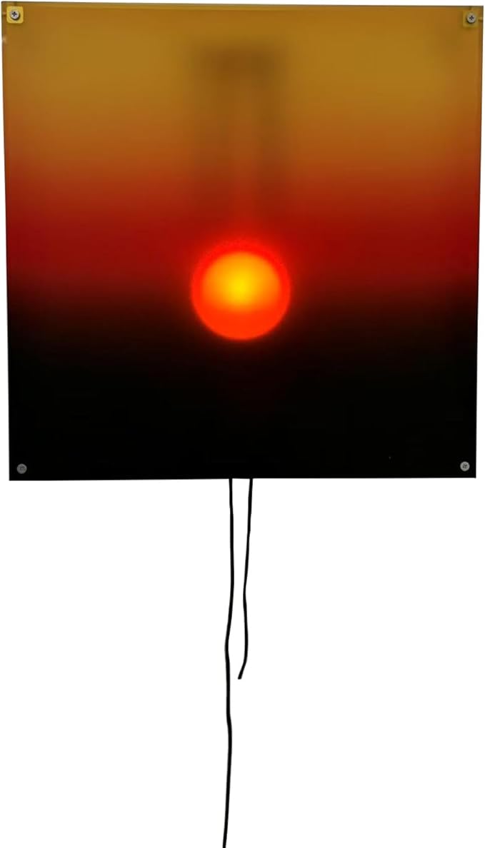 Mindfulness Wall Lamp Features Manual Sunrises Sunset Hanging Light for Serenes Home Atmospheres Sun Motion Living Room Lamp