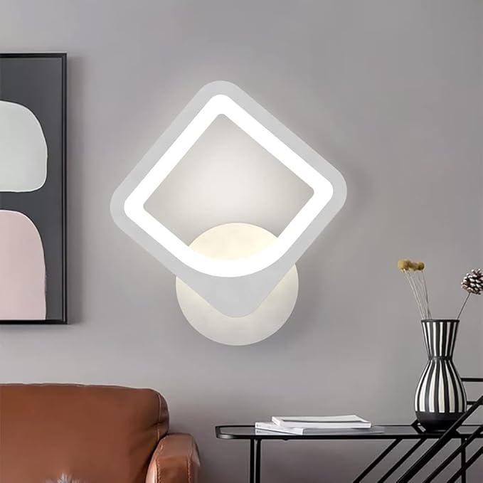 2021 Modern Minimalist Wall Lamps Living Room Bedroom Bedside Luster LED Indoor Black White Lamp Aisle Lighting Decoration,Luxury