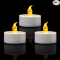 KOABY 200 Pack LED Tea Lights, Warm Yellow Flickering Lights, Last 100H+
