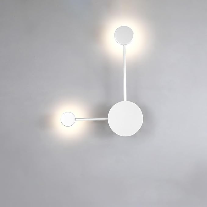 Lights LED Modern Indoor Nordic Circle Background Creatively Decorative Acrylic for Living Room Bedroom