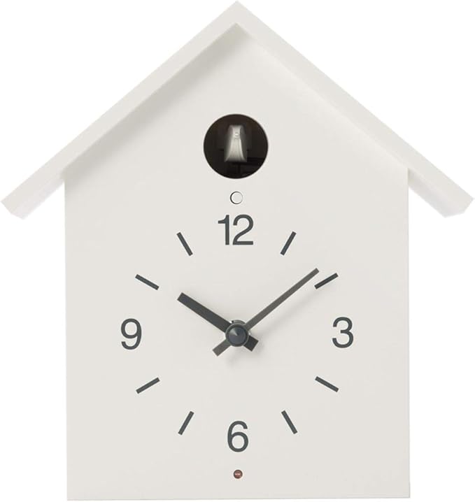 Muji Cuckoo Clock, White, Large