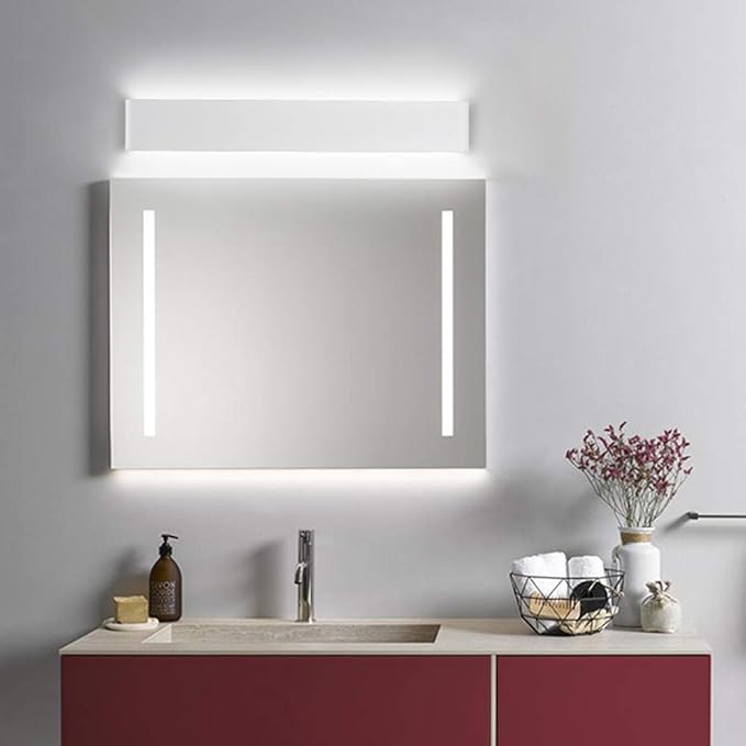 Ralbay LED Bathroom Lighting Fixtures - 28in Up and Down Indoor Vanity Wall Light Over Mirror - Modern Bathroom Vanity Light - Natural White 4000K