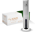Waterless Essential Oil Scent Machine for Home & Large Rooms - Hotel Collection Aroma Diffuser with Cold Air Technology, Smart Bluetooth Control, 1200 Sq Ft Coverage for Home, Office & Spa - Silver
