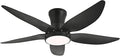 Ceiling Fans with Lights, Low Profile Ceiling Fan Light and Remote/APP Control, 6 Speeds Adjust, LED Dimmable 3 Color Changing, Modern Flush Mount Fandelier Ceiling Fan for Bedroom