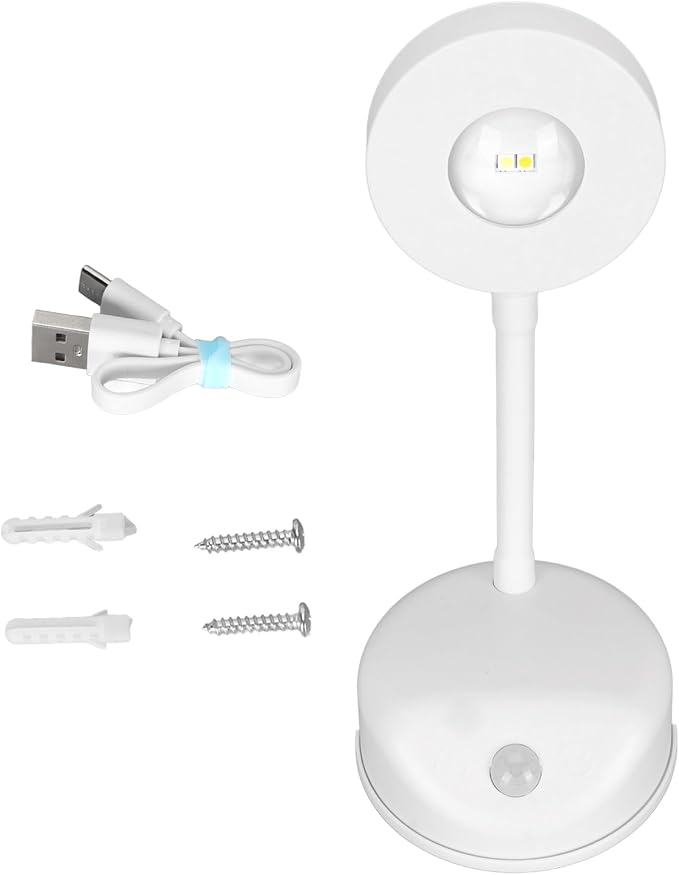 LED Motion Sensor Wall Lamp, Easy to Install LED Motion Sensor Picture Light for Entrance (White)