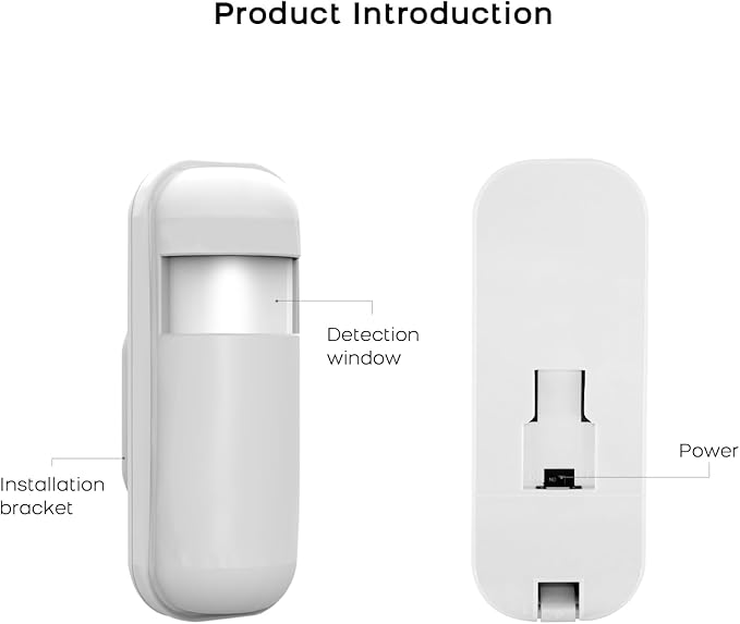 PGST Wireless PIR Motion Detector Anti-Theft for All PGST Home Alarm Host