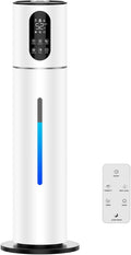 7.8L Smart Humidifier Large Room,2.1Gal humidifier for bedroom with Timer, 360°Nozzle, Top Fill Whole House Cool Mist Quiet Humidifiers for Plants Baby Kids Adults Office (White)