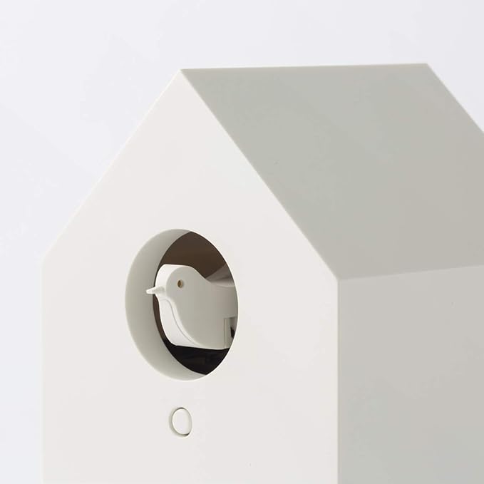 MUJI Cuckoo Clock, White, Medium