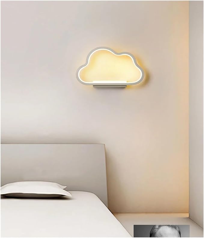 Modern Minimalist LED Wall Lamps Living Room Bedroom Bedside Luster Indoor Black White Aisle Lighting Decor Fixture,Household