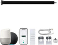 Smart ZigBee Roller Shade Motor Retrofit, Tuya App Control Electric Blind Motor, 5000mAh Rechargeable, Compatible with Alexa & Google Home, High Torque Kit (10 N.m for Φ50mm (2") Groove Tube)