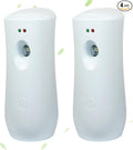 (4-Pack) Automatic Fragrance Dispenser,Automatic Air Freshener Spray Dispenser,Free Standing or Wall Mounted for Home, Indoor, Bathrooms, Offices, Hotels and Commercial Places (White)