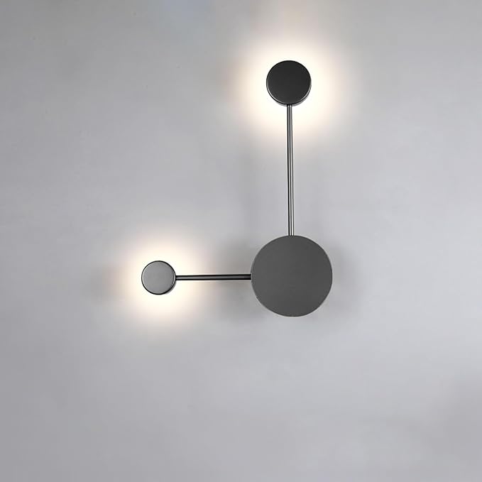 Lights LED Modern Indoor Nordic Circle Background Creatively Decorative Acrylic for Living Room Bedroom