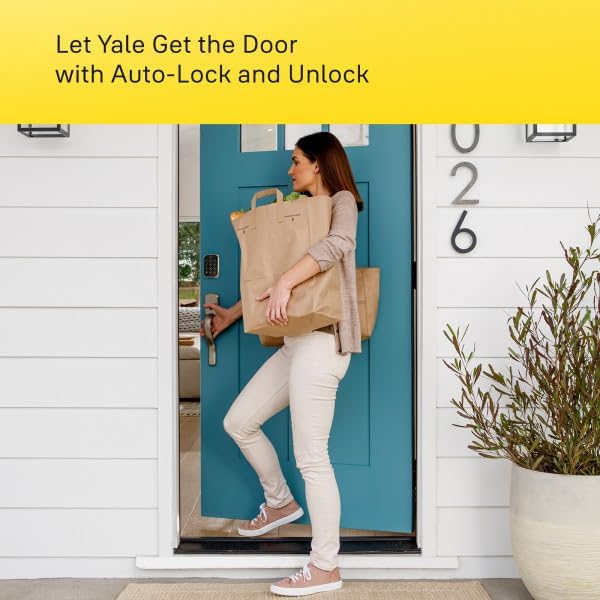 Yale Security Assure Lock 2 with Wi-Fi, Key-Pad, Deadbolt, Satin Nickel