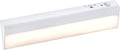 Battery Operated Under Cabinet Lighting, Motion Sensor On/Off, Warm White LED, Stick-On Install for Kitchen & Closets - 1 Bar