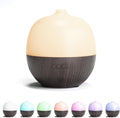 ARVIDSSON Essential Oil Diffuser, 100ml Aromatherapy Diffuser with Mood Light, Ultrasonic Oil Diffusers for Home, Small Diffuser for Essential Oils, Gift for Women - Dark Wood