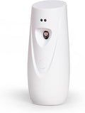 Happybuy Automatic Air Freshener Spray Dispenser (4 - Pack), Wall - Mountable or Freestanding, Battery - Powered with Multiple Time Settings, Ideal for Home, Indoor Areas like Bathrooms, White