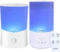 BlueHills Premium Set of Two Large 3000 ML and 4000 ML XL Essential Oil Diffusers Humidifier Combo for Large Room Home with Décor LED Lights Great Gift – Value Pack of White