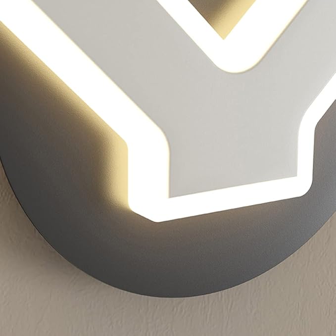 Modern Minimalist Atmosphere Lamp Wall Lights, 12W Three-Color Dimming LED Bedroom Bedside Lamp Night Light Living Room Decoration Lighting Fixture,Wall lamp