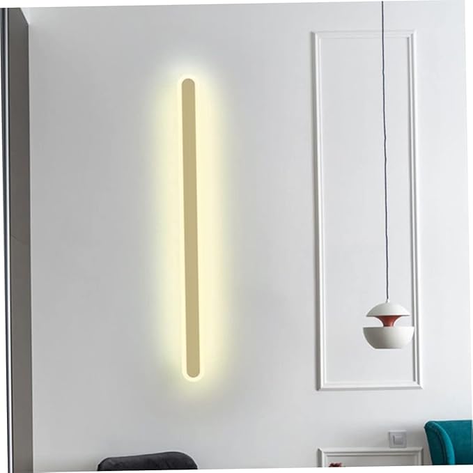 Minimalist Warm Night Light LED Bedside Wall Lamp for Bedroom and Living Room Energy Saving Iron Frame Wall Light Fixture for Cozy Home Decoration