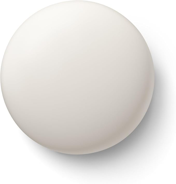 Google Nest Temperature Sensor (2nd Gen) - Room Comfort Sensor with Scheduling - Works with The Nest Learning Thermostat (3rd and 4th Gen) and Nest Thermostat E - Porcelain, White