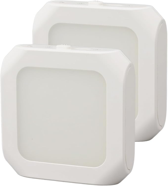 Hyuduo LED Night Light Auto Warm Lighting Plug in Sensor LED Night Light 110-220V (US Plug)