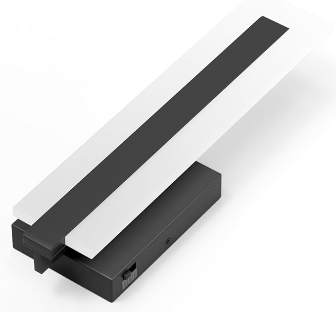 Tipace Hardwired Black Dimmable Modern LED Wall Sconce 2 Packs 3000K 3500K 4000K 5000K 6000K Indoor Wall Lights Up and Down Wall Mount Light for Living Room Bedroom Hallway Corridor(5CCT)