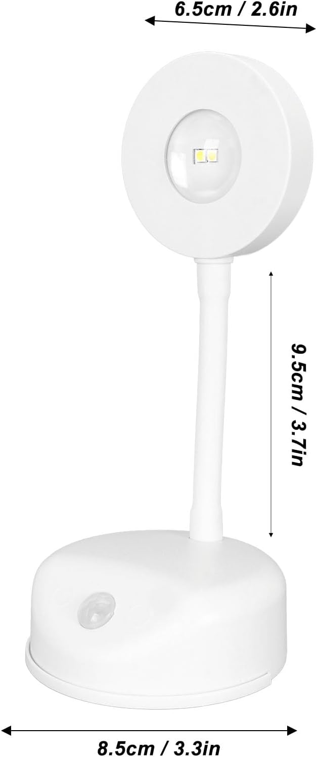 LED Motion Sensor Wall Lamp, Easy to Install LED Motion Sensor Picture Light for Entrance (White)