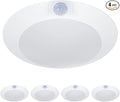 6 Inch Motion Sensor Ceiling Light Indoor, 14W 3000K Wired LED Disk Lights, CRI90+, 950LM, ETL Certified, Wet Location, Motion Activated Light for Closets, Hallway, Entryway, Stairs, 4Pack